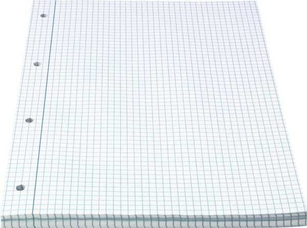Bantex 100051946, 210 x 297 mm (A4), Rute papir, 60 g/m², 210 mm, 297 mm, 8 mm