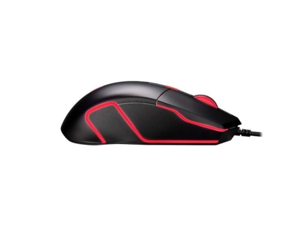 Acer NMW100, Ambidekstriøs, 7200 DPI, Svart
