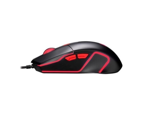 Acer NMW100, Ambidekstriøs, 7200 DPI, Svart