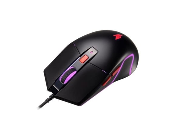 Acer NMW100, Ambidekstriøs, 7200 DPI, Svart