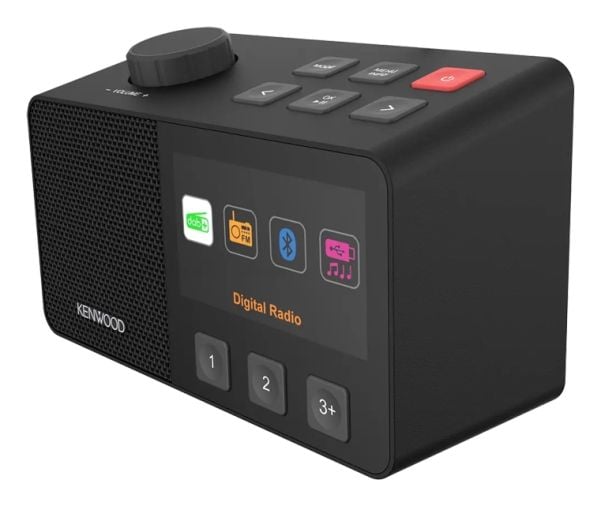 Kenwood CR-M70DAB-B, Bærbar, Digitalt, DAB+, FM, 87,5 - 108 MHz, 174928 - 239200 MHz, 5 W