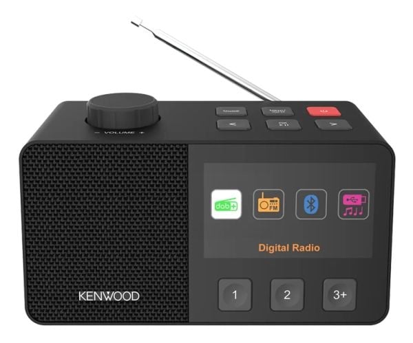 Kenwood CR-M70DAB-B, Bærbar, Digitalt, DAB+, FM, 87,5 - 108 MHz, 174928 - 239200 MHz, 5 W