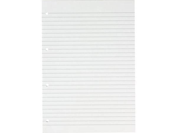 Bantex 100051794, 210 x 297 mm (A4), Linjerte ark, 60 g/m², Hvit, 210 mm, 295 mm