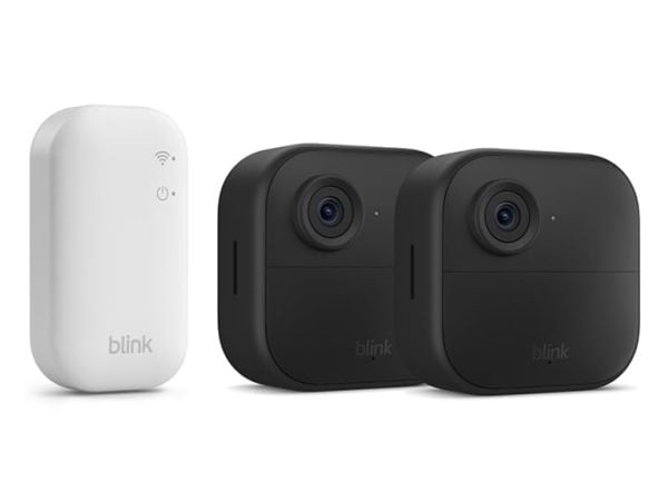 Blink B0DHLV74DS, IP-sikkerhetskamera, Utendørs, Trådløs, Vegg, Sort, Cube