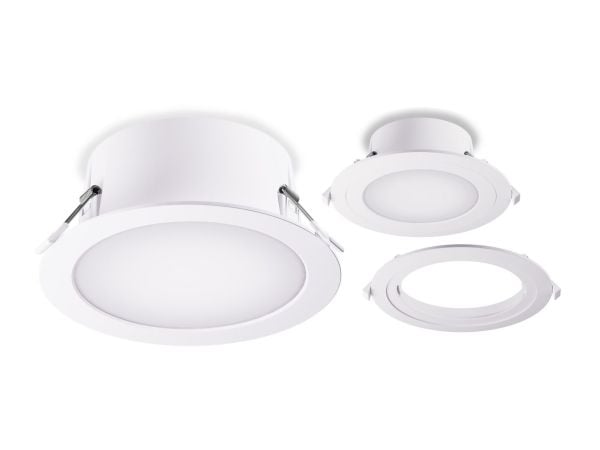 STEINEL RS PRO DL 150 SC, Hvit, IP20, IP54, II, IK05, 10,8 W, LED