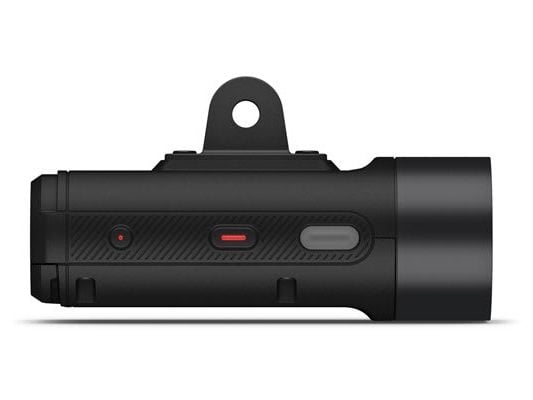 Garmin Varia Vue, hodelykt, svart, IPX7, LED, dagslys, høy, lav, standard, 600 lm