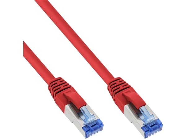 InLine B-76814R, 1,5 m, Cat6a, S/FTP (S-STP), RJ-45, RJ-45, Punainen