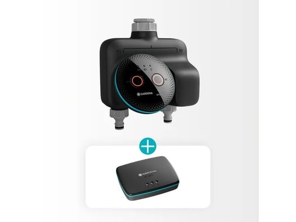 Gardena smart dubbel bevattningsdator m. gateway, set