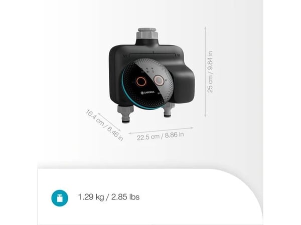 Gardena smart dubbel bevattningsdator m. gateway, set