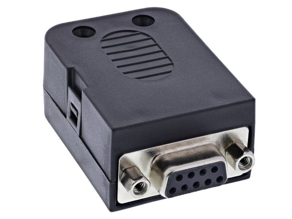 InLine D-Sub 9 breakout-terminalblokk - kontakt - skruterminal (92501H)