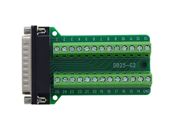 InLine D-Sub 25 -liitin - liitin - 2-rivinen - ruuviliitin (92502F)