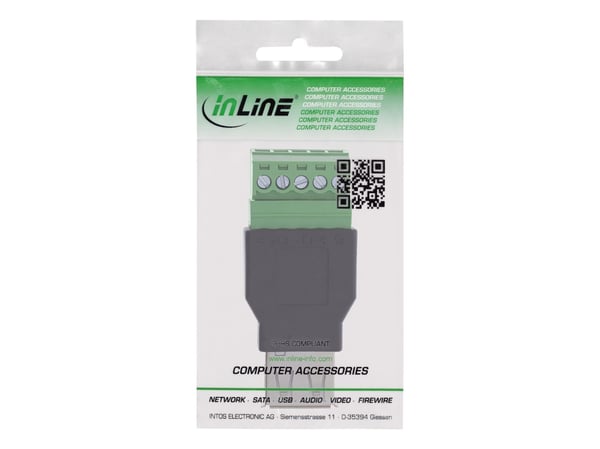 InLine USB-A-liitäntä liitäntään - 5-nastainen - ilman kaapelia (92504B)