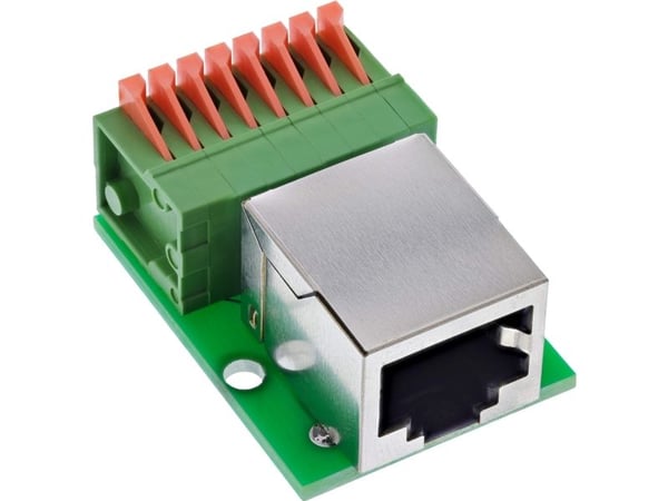 InLine RJ45-pistorasiaan - 8-nastainen - Cat.5e (92505F)