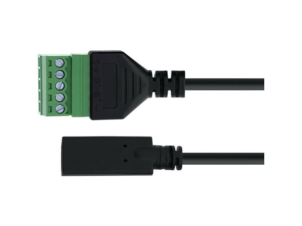 InLine USB-C-liitäntä liitäntään - 5-nastainen - kaapelin kanssa (92504F)