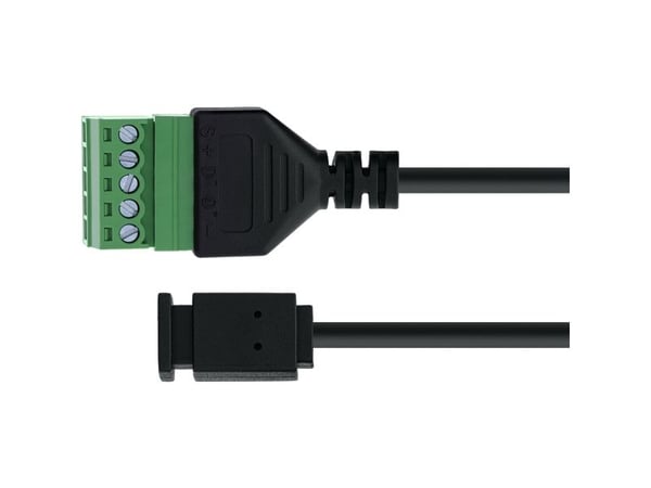 InLine Mini-USB-liitäntä liitäntään - 5-nastainen - kaapelin kanssa (92504D)