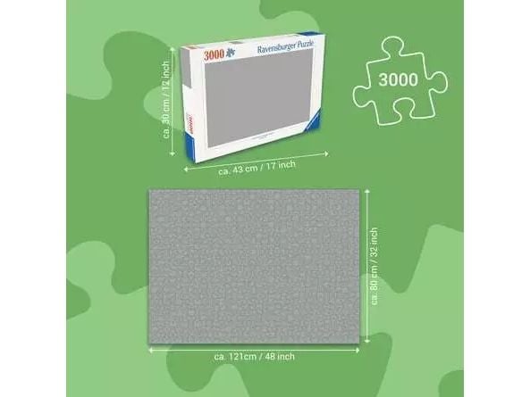 Ravensburger 12001748, 3000 stykker, Dyr, 14 år
