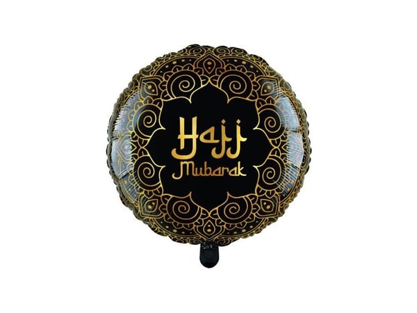 Hajj Ramadan folieballong, 46 cm