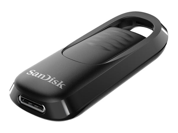SanDisk Ultra Slider - USB-flashstasjon - 256 GB - USB-C 3.2 Gen 1