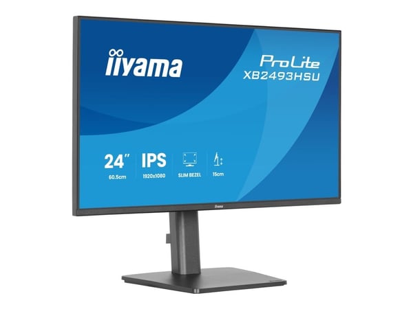 IIYAMA 60.5cm (24") XB2493HSU-B1 16:10 HDMI+DP+2xUSB IPS