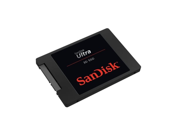 SanDisk Ultra 3D - SSD - 500 GB - intern - 2.5" - SATA 6Gb/s