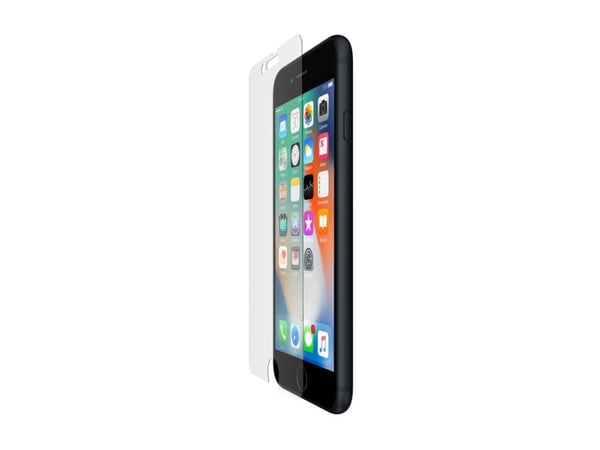 Belkin ScreenForce InvisiGlass Ultra - Skjermbeskyttelse for mobiltelefon - glass - for Apple iPhone 6, 6s, 7, 8, SE (2nd generation)