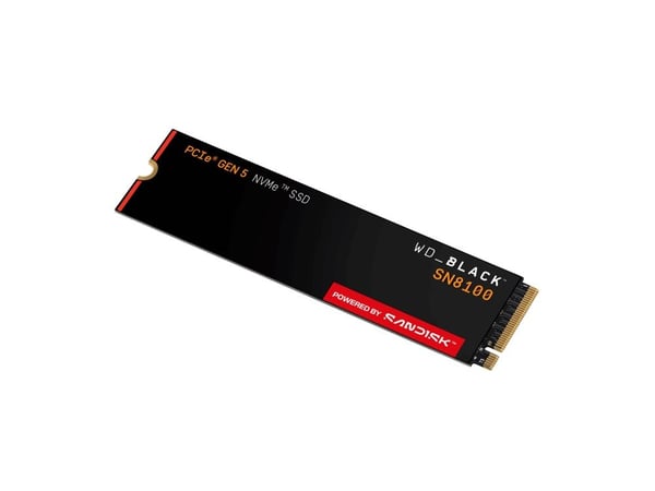 WD Black SN8100 - SSD - krypterat - 8 TB - inbyggd - M.2 2280 - PCI Express 5.0 x4 (NVMe) - TCG Opal Encryption 2.02