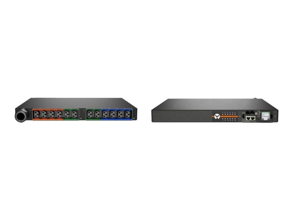 Vertiv PowerIT MGR5M1R5-12CF13-2PS56B2H10-S - Strømfordelerenhet (kan monteres i rack) - AC 230/400 V - 11 kW - 3-fase WYE - Ethernet 10/100/1000, ...