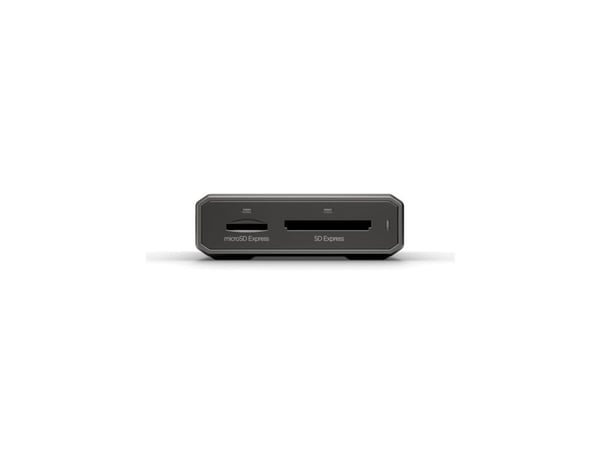 SanDisk PRO-READER Dual Card - Kortleser - 2-i-1 (SD Express, microSD Express, microSD UHS-I, microSDHC UHS-I, microSDXC UHS-I, SDHC UHS-I, SDXC UH...