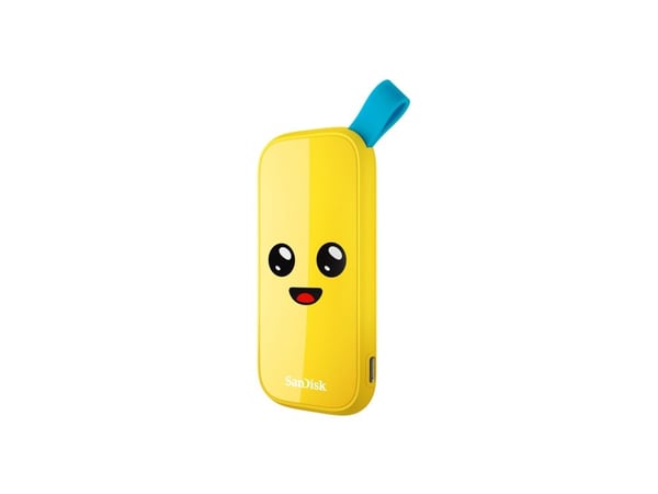 SanDisk Fortnite - Peely Edition - SSD - 2 TB - ekstern (bærbar) - USB 3.2 Gen 2