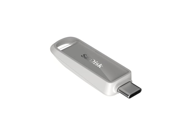 SanDisk Phone Drive - USB-flashstasjon - 512 GB - USB-C 3.2 Gen 1 - arktisk hvitt