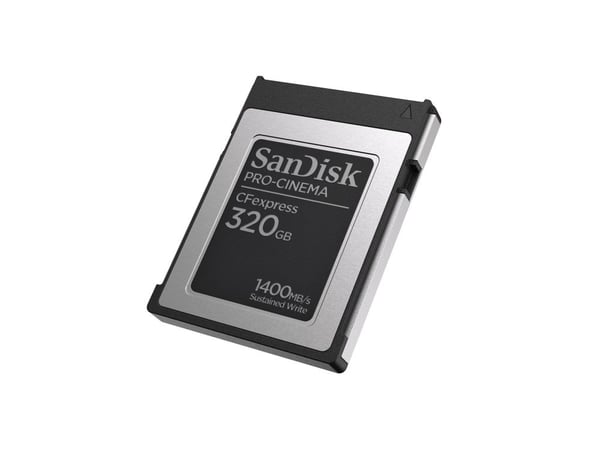 SanDisk PRO-CINEMA - Flashhukommelseskortti - 320 GB - CFexpress tyyppi B