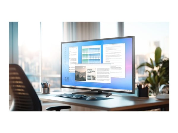 iiyama ProLite X4373UHSU-B2 - LED-skjerm - 43" (42.5" synlig) - 3840 x 2160 4K @ 60 Hz - VA - 450 cd/m² - 4000:1 - HDR10 - 3 ms - 2xHDMI, DisplayPo...
