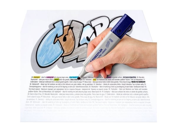 Tekstmarker Staedtler 364 vintage lys grå Textsurfer Classic - (10 stk.)