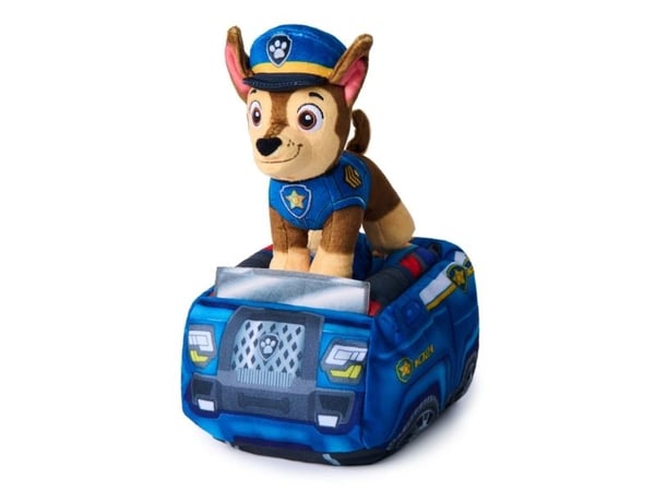 Paw Patrol 2-in-1 Vehicle Plush w/Chase 15 cm
