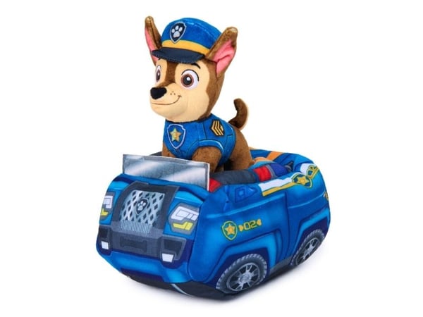 Paw Patrol 2-in-1 Vehicle Plush w/Chase 15 cm