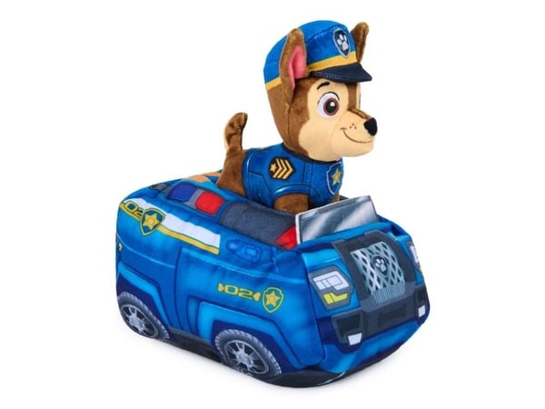 Paw Patrol 2-in-1 Vehicle Plush w/Chase 15 cm