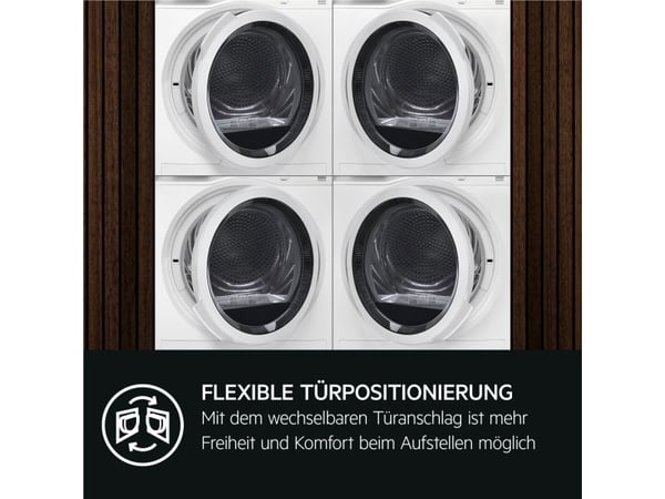 TR7T60680 Lämpöpumppukuivausrumpu 8kg A+++