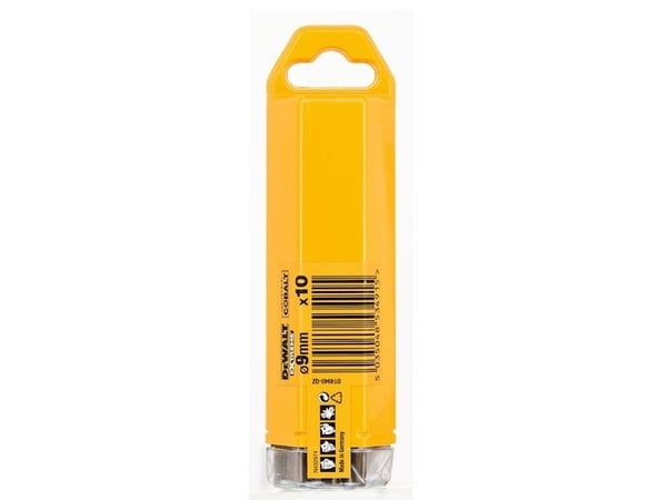 DEWALT WIERTŁO KOBALTOWE DO METALU 9,0mm 10szt.
