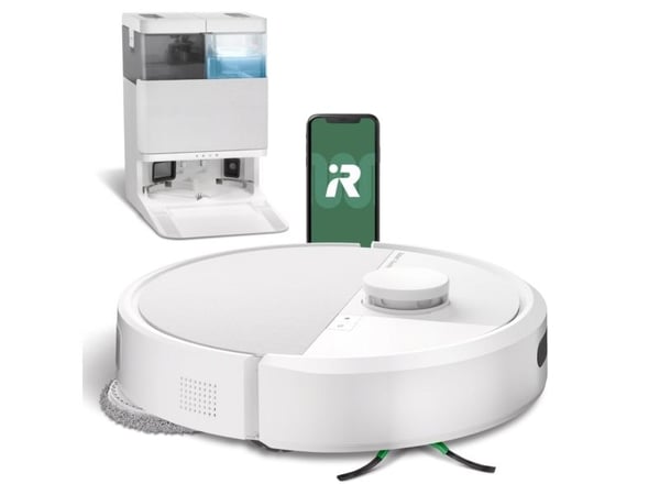iRobot Roomba 405 Combo+ robotstøvsuger med gulvmopp - hvit