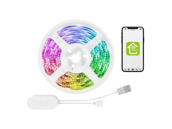 Smart WiFi RGB LED lyslist Gosund SL1 (2,8m), Tuya