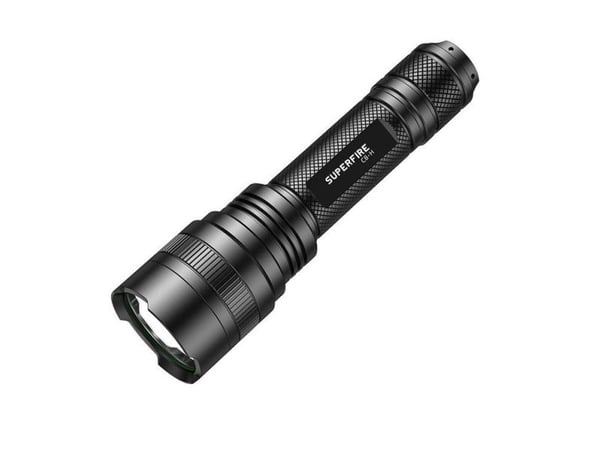 Superfire C8-H - Lommelykt - LED - 5-modus - 15 W