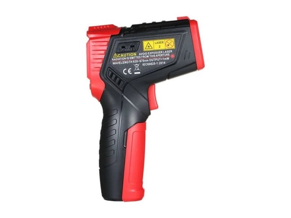 Laserpyrometer med fuktighetsmåler Habotest HT651D