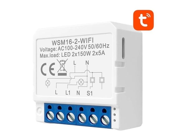 Avatto Smart Wi-Fi spylebryter Avatto WSM16-W2 TUYA