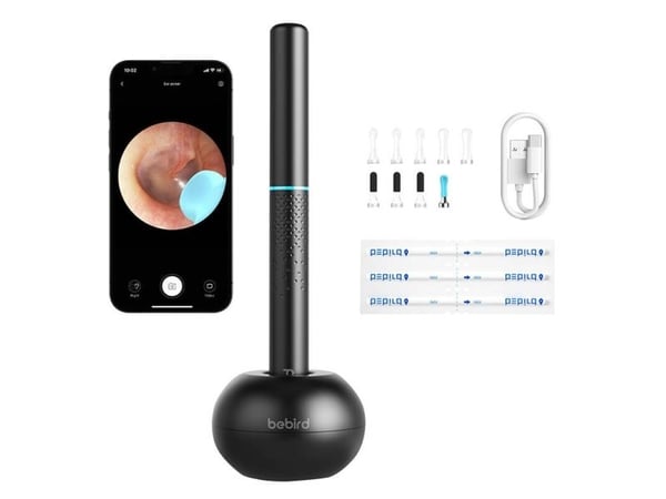 Bebird M9 S Smart Visual öronrengöringsstav (svart)