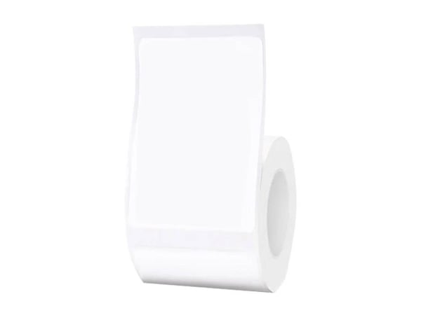 Niimbot termiske etiketter 50x70 mm – 100 stk. Hvit