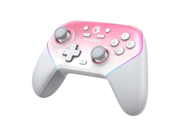 GameSir SuperNova T4n Pro langaton peliohjain vaaleanpunaisena