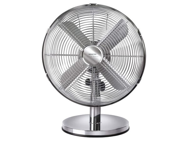 Sencor SFE 3040SL, Husholdningsvifte, Sølv, Bord, Metall, 90°, AC