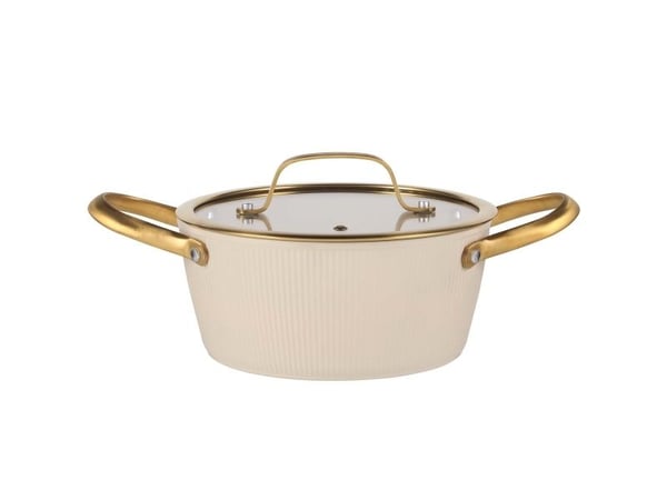 Gryte Maku beige 20 cm 2,4 L Gryte Maku beige 20 cm 2,4 L