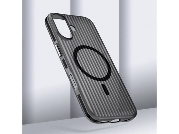 4smarts Aero, Suojus, Apple, iPhone 17, 16 cm (6.3"), Läpinäkyvä, musta