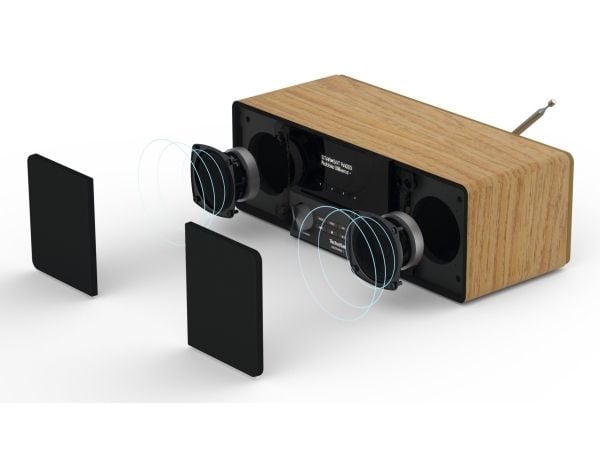 TechniSat DIGITRADIO 3 ASA, Bærbar, Analog og digital, DAB+, FM, 87,5 - 108 MHz, 174 - 240 MHz, 20 W